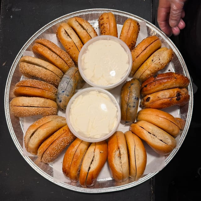 Continental Breakfast Spread.
