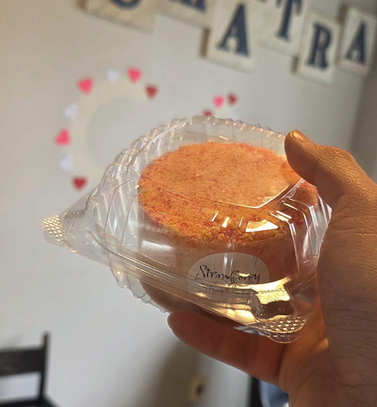 Strawberry Shortcake Cheese Cake.