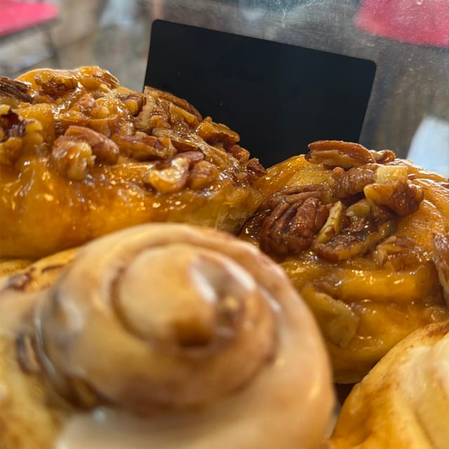 Pecan Sticky Cinnamon Bun.