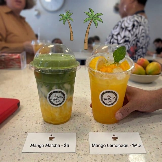 Mango lemonade (Iced) 🥭.