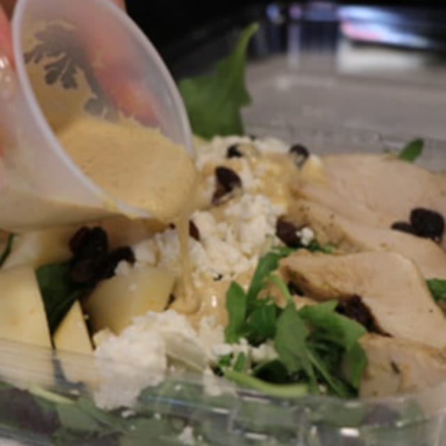 Apple & Arugula Salad.