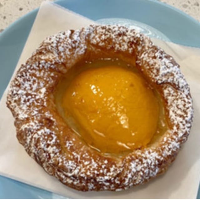 Peach Danish.