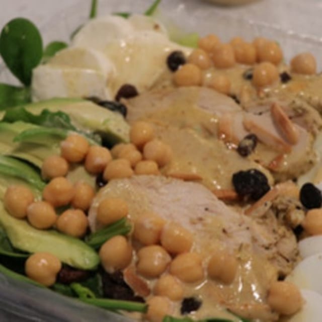 High Protein Salad.
