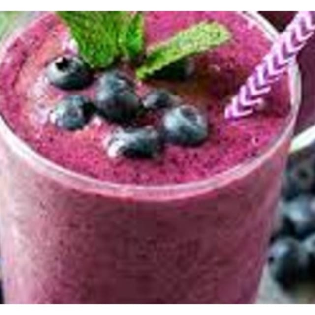 Mixed Berry Smoothie.