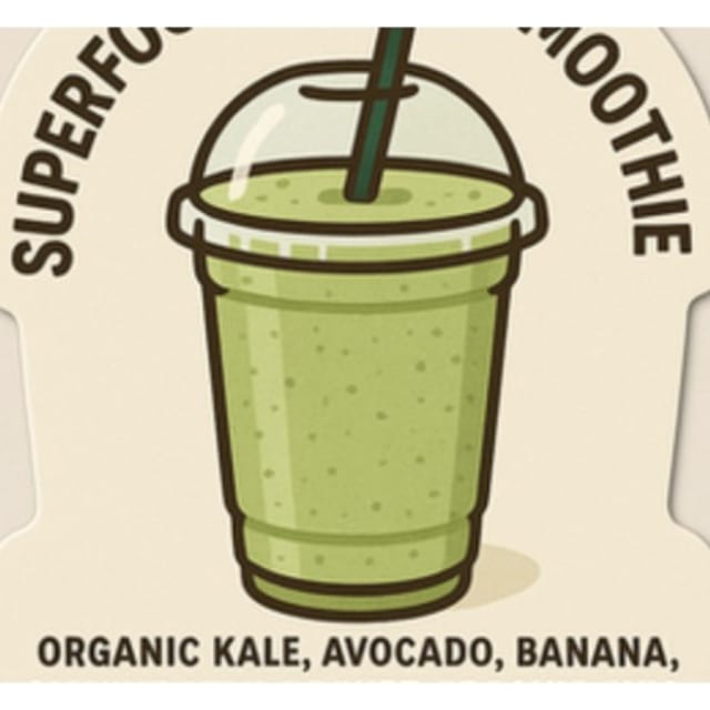 Superfood Green Smoothie.