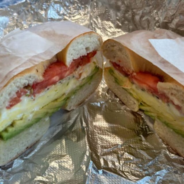 Ultimate Bagel Sandwich.