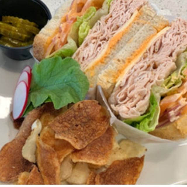 Hot Station Sandwich.