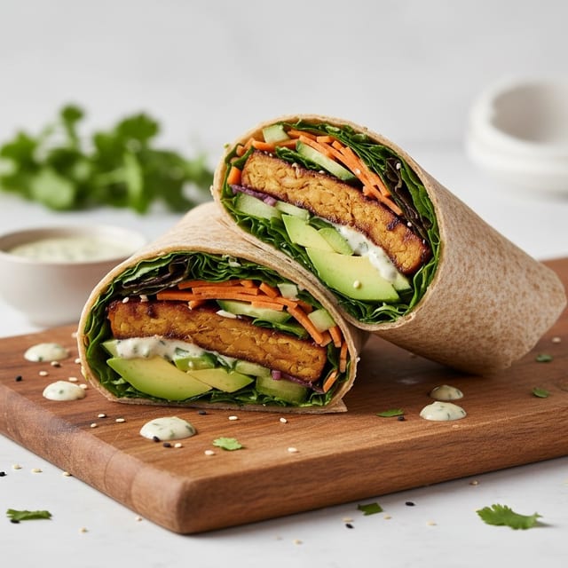 NEW!! TEMPEH WRAP.