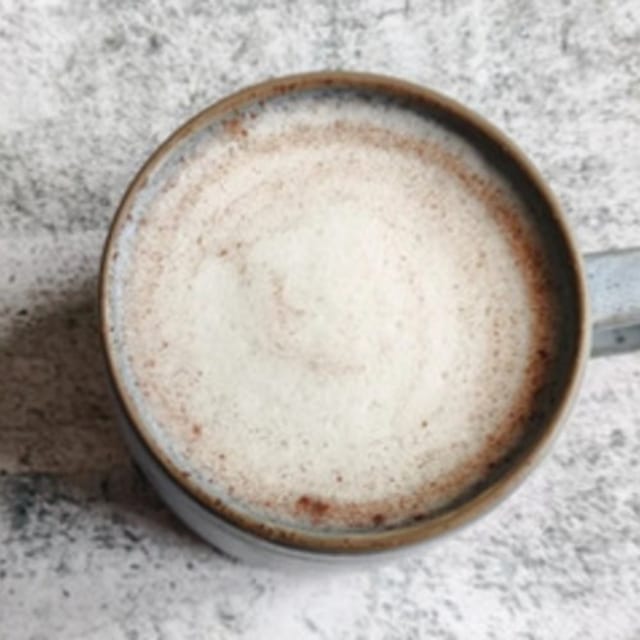 Healthy Ginger Latte with Ceylon Cinnamon.