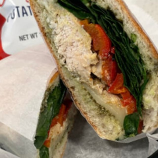 Chicken Pesto Panini.
