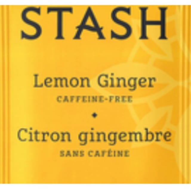 Lemon Ginger Tea.