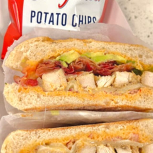Buffalo Chicken Panini.