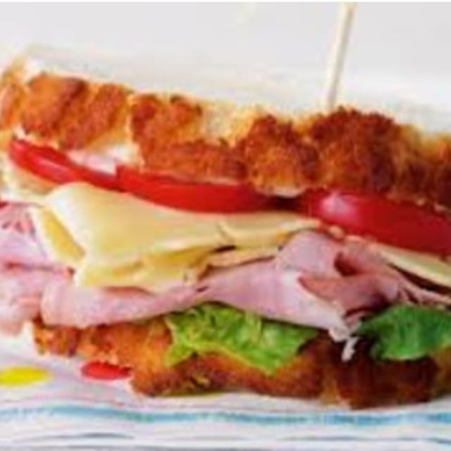 Classic Ham & Cheese Sandwich.