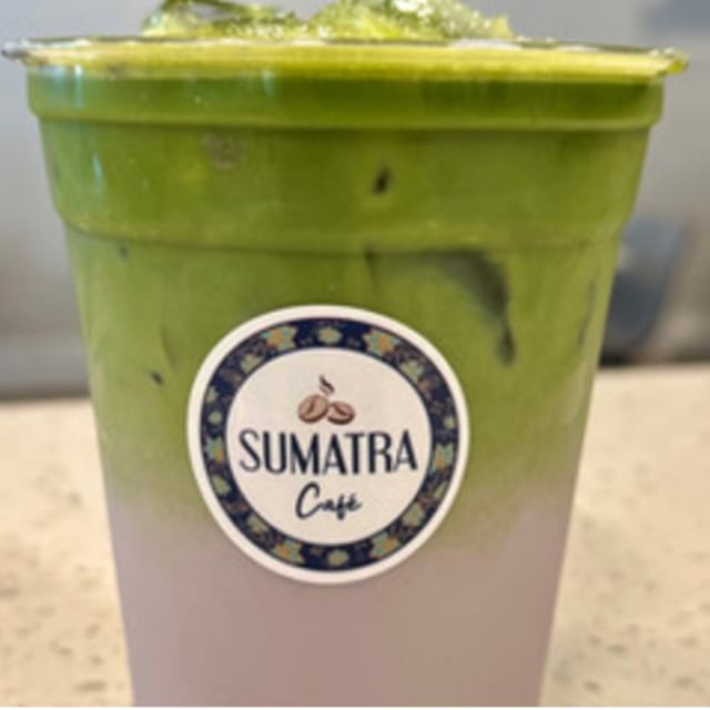 Blueberry Matcha (Iced Only).