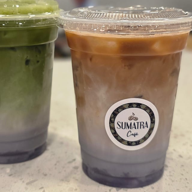 Ube Iced Latte.