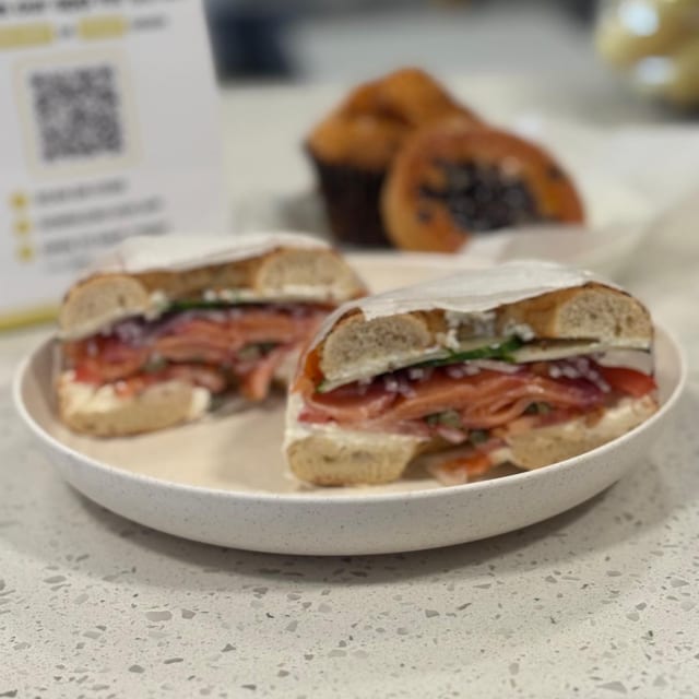 The LUXE “Nova Lox” Bagel.